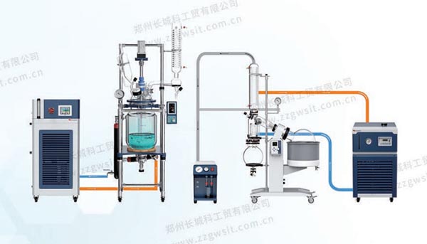 玻璃反應(yīng)釜控溫設(shè)備配套冷熱一體機(jī)